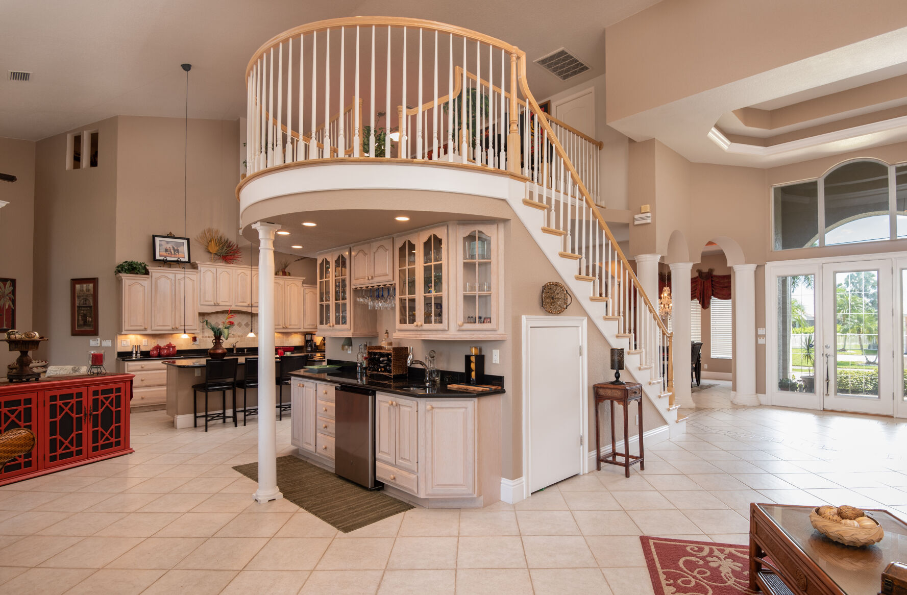 Dramatic staircase